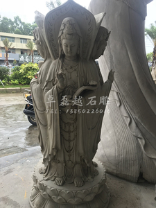 惠安石雕观音生产